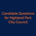 Candidate Questions for HP City Council